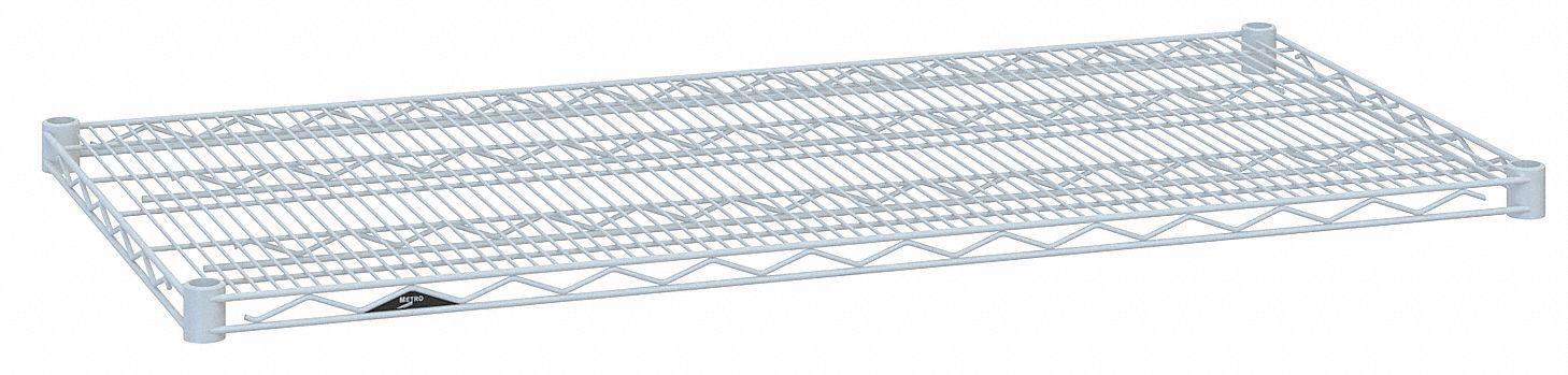 METRO, 24 in x 24 in, 1 Shelves, Wire Shelf - 21Z932|2424NW - Grainger