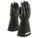 INSULATING GLOVES, CLASS 1, MAX USE 7500 V, SIZE 9, BLACK, 14 IN, RUBBER