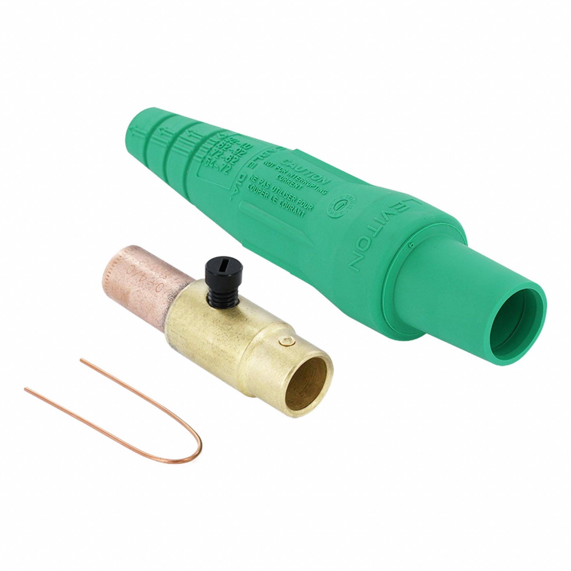 Single Pole Inline 400 A Female Green