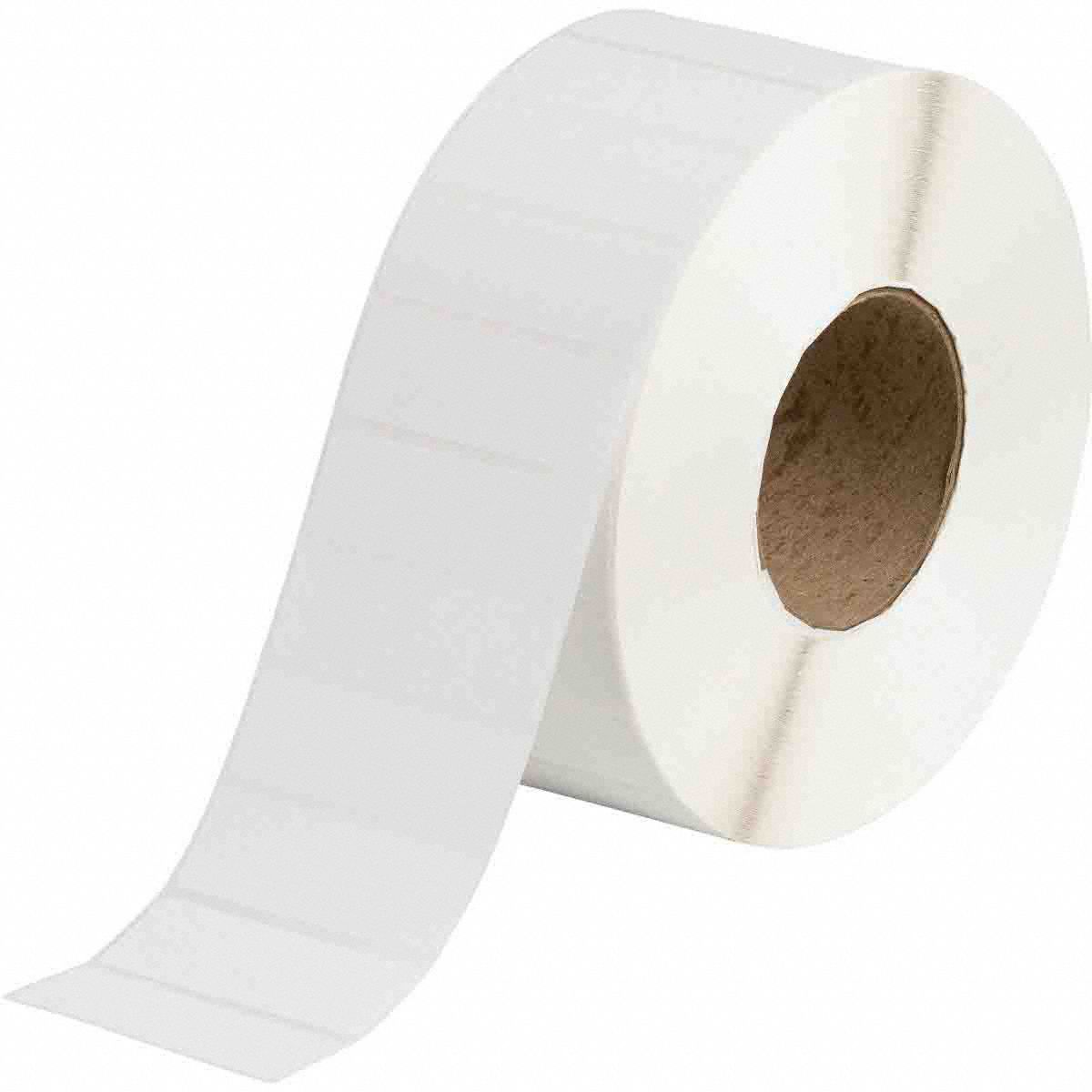 Pre-Cut Label Stock Roll White Matte