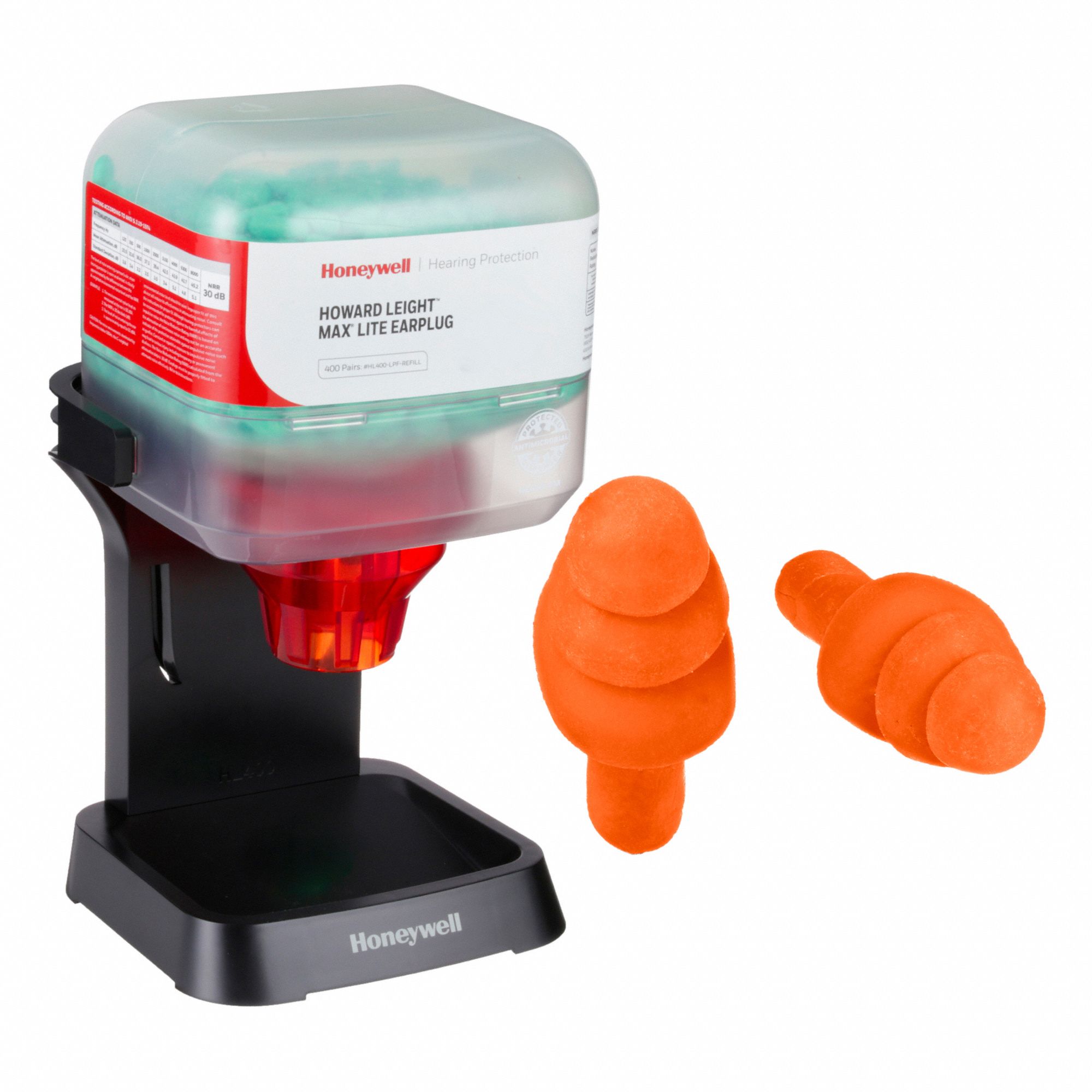 Flanged-Shaped Earplug Dispensers & Refills