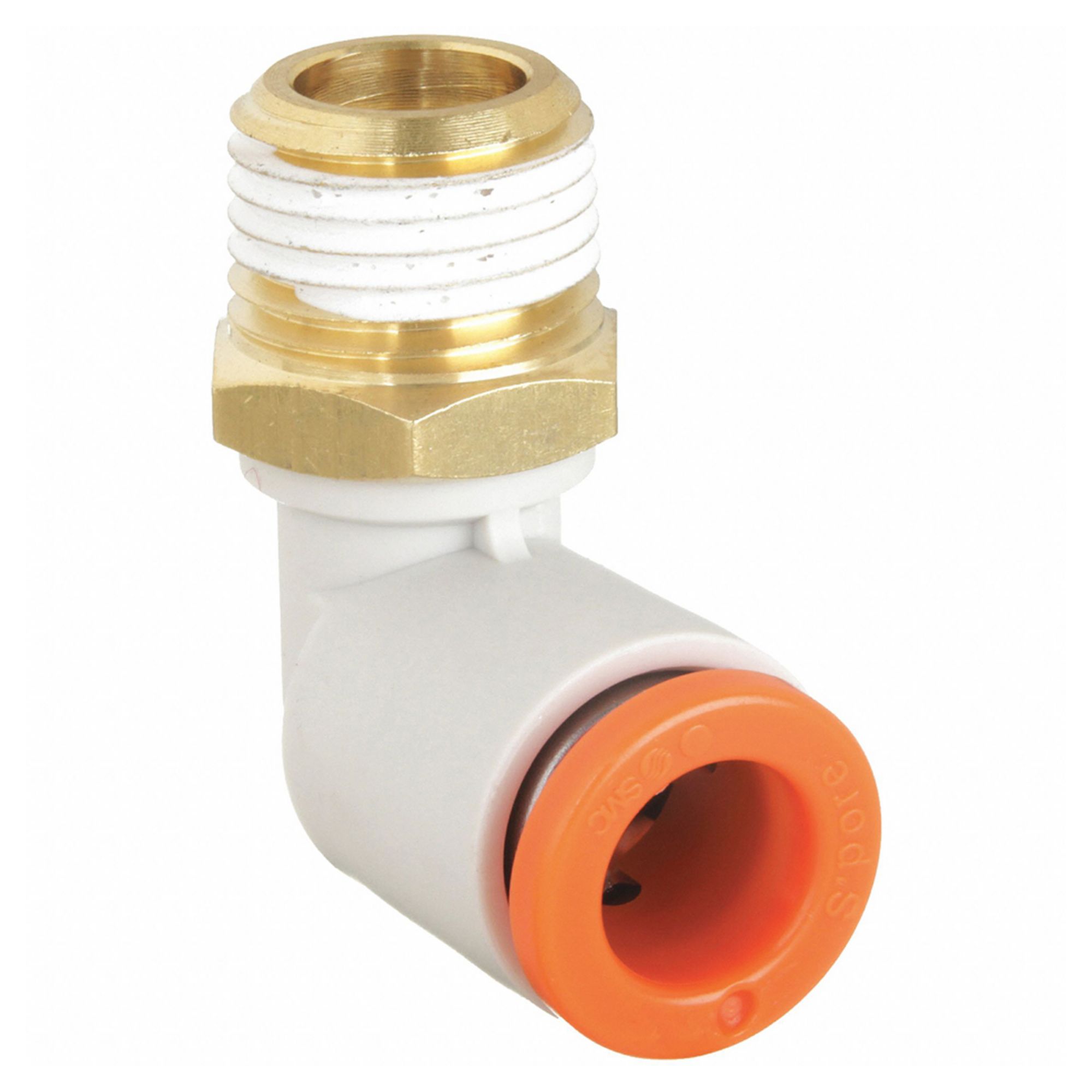 Brass, Push-to-Connect x MNPT, Male Elbow - 36W641