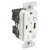 Duplex Receptacles with Type A & C USB Ports