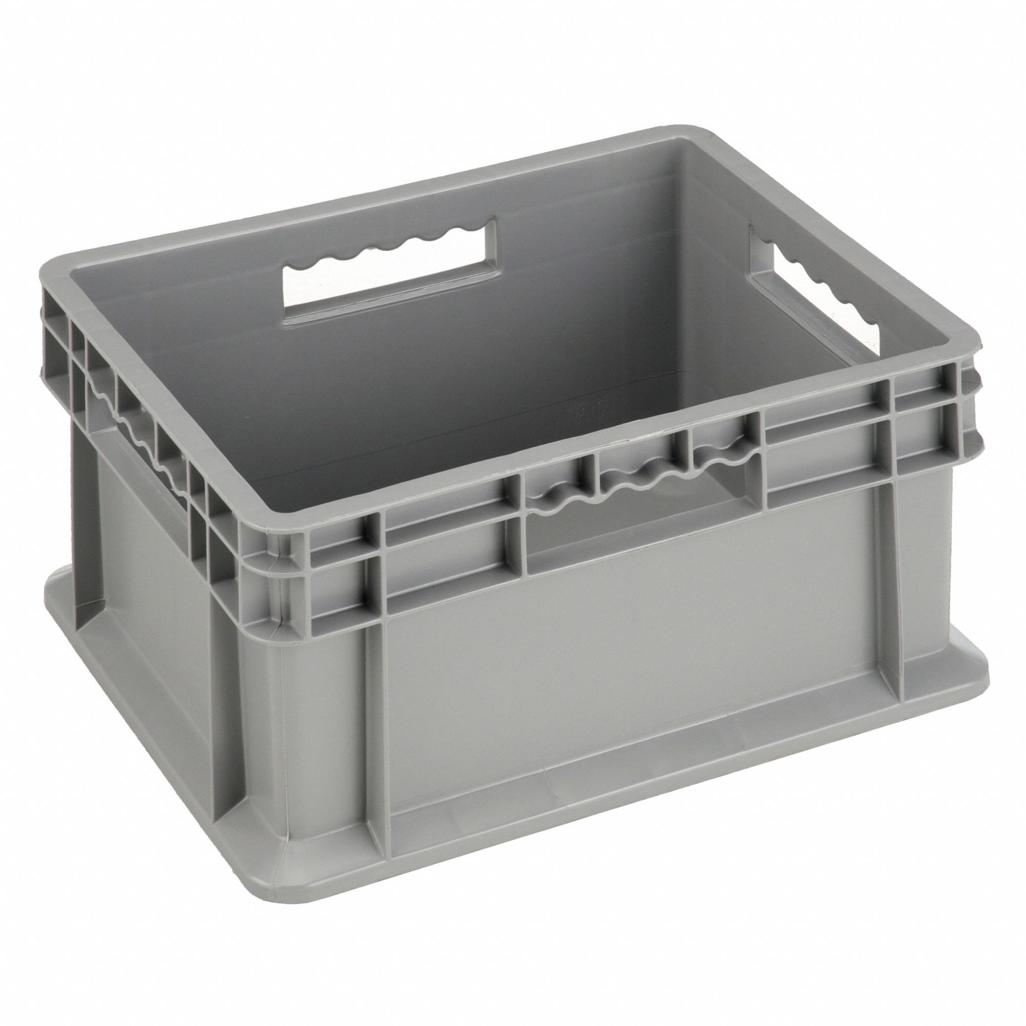Stackable NRSO1215-05 12 x 15 x 5 Straight Wall Container Solid 