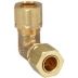 Captive Sleeve Brass Compression Fittings