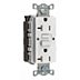 Decorator Duplex Receptacles with Snap-In Modules