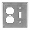 Combination Duplex-Receptacle & Toggle-Switch Wall Plates image