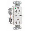Decorator Duplex Receptacles with Type C USB Ports and Screw Terminations