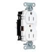 Duplex Receptacles with Push-In Terminals