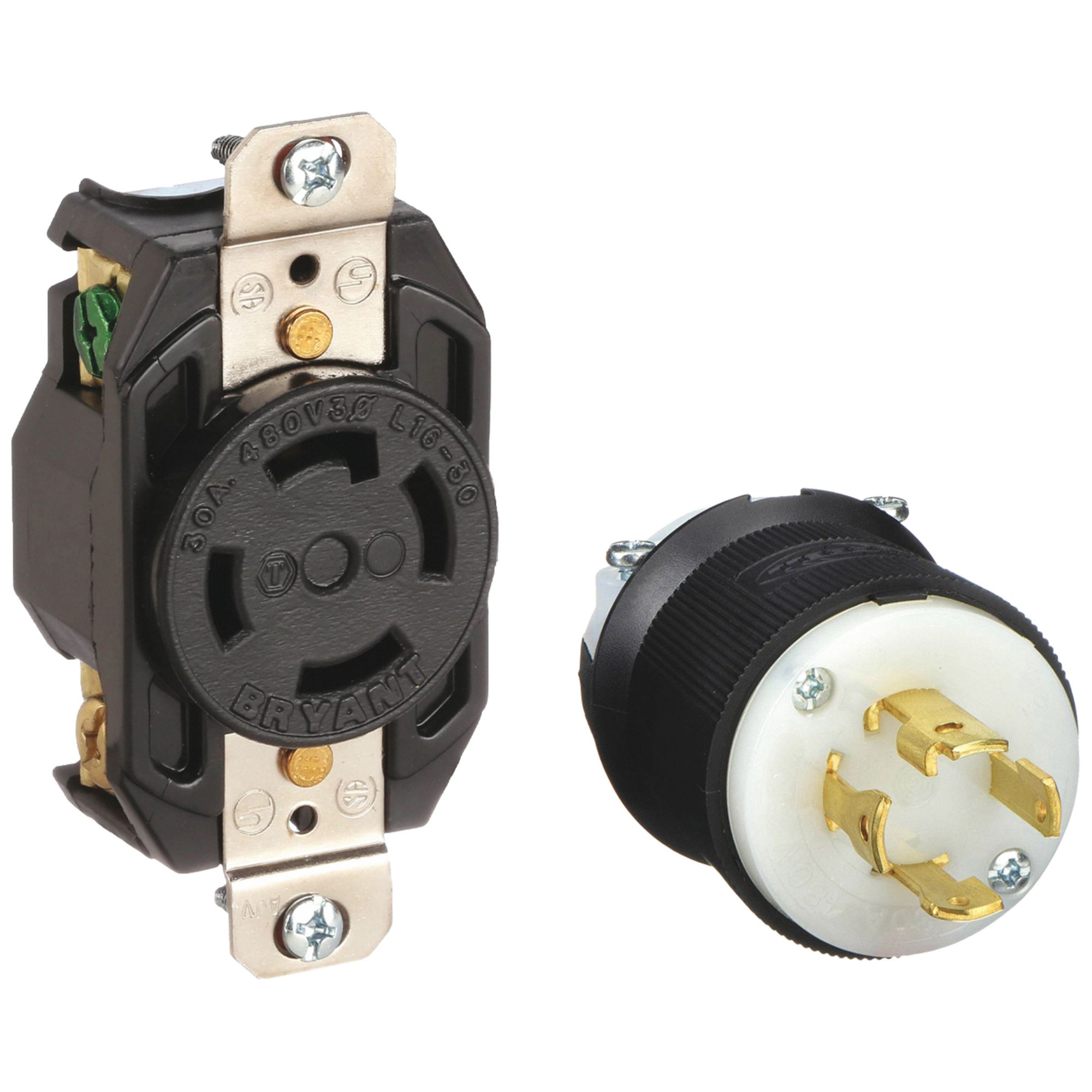 NEMA Locking-Blade Plugs & Receptacles