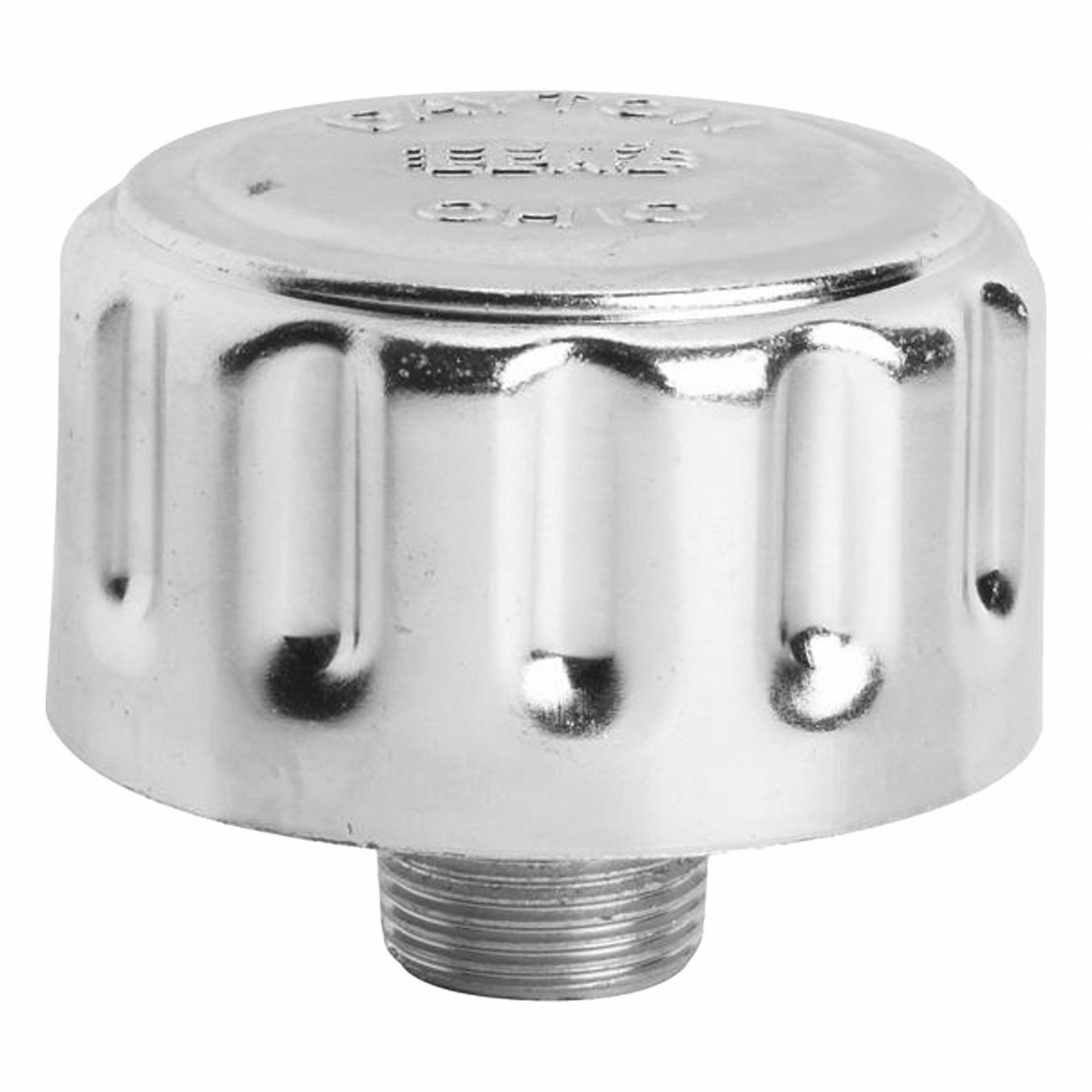 Filler Strainer Breather Plug: Steel, 2.8 in Overall Ht, 3/4 in NPT Inlet Connection Size