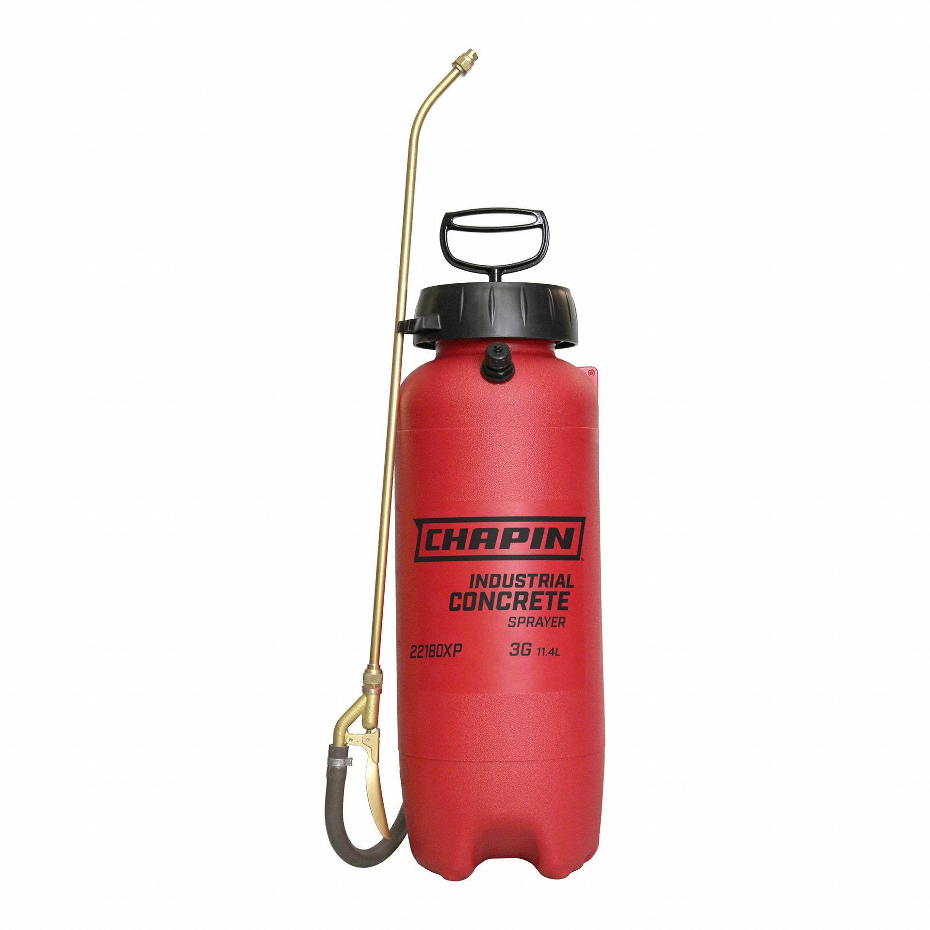 HANDHELD SPRAYER, SPOT, 3 GALLON TANK, POLY TANK, 25 FT MAX SPRAY DISTANCE, 60 PSI, ADJUSTABLE NOZZLE
