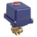 L-Port Brass Electrically-Actuated Ball Valves
