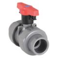 2-Way CPVC Manual Ball Valves for Chemicals