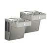 On-Wall Two-Level Drinking Fountains