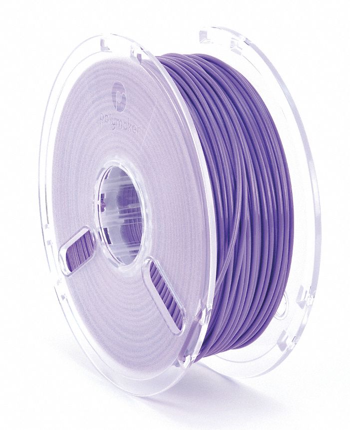 3D Printing Filament: PolyLite, PLA, 2.85 mm, 1 kg, True Purple