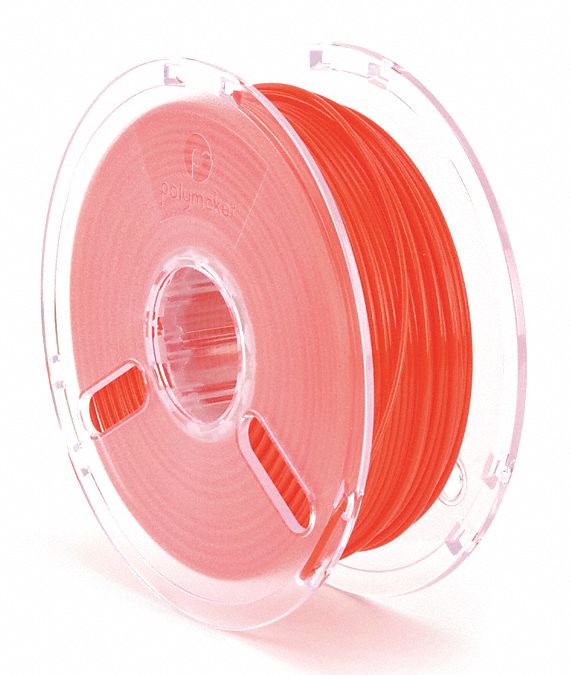 3D Printing Filament: PolyLite, PLA, 2.85 mm, 1 kg, True Red