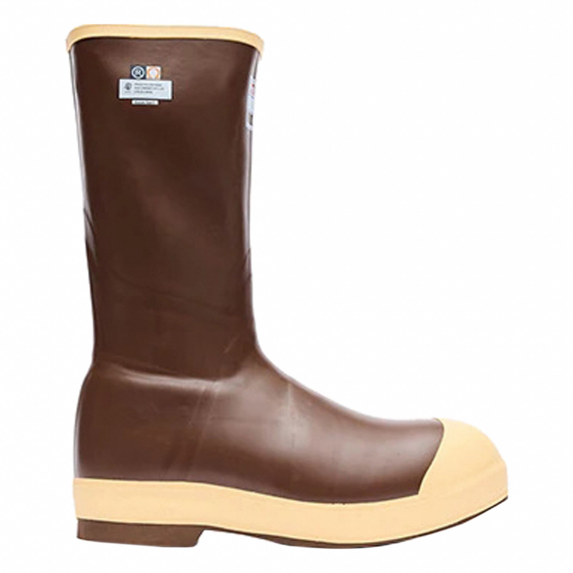 Midcalf Boot, Men, 10, Stl Toe, Brn, PR