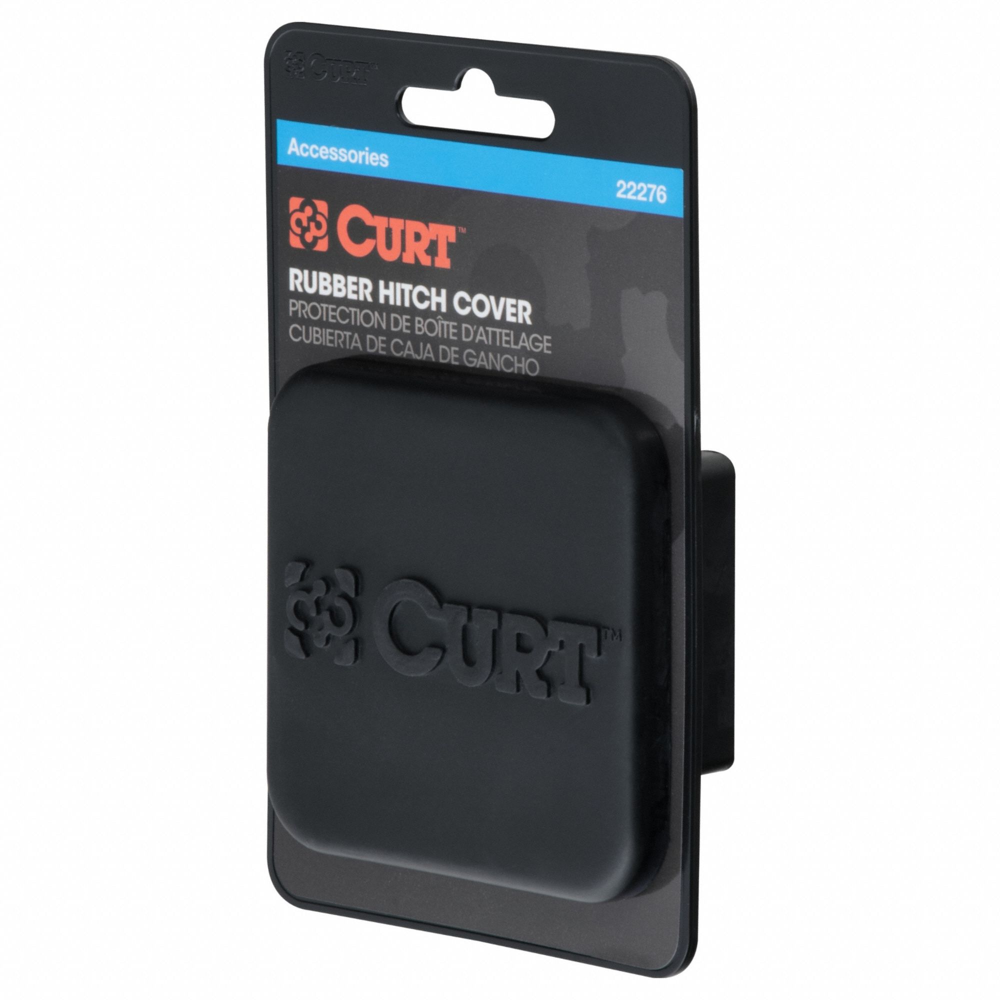 Hitch Cover: 1 5/8 in Overall Lg, 3 1/8 in Overall Wd, 3 1/8 in Ht