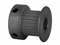 DAYTON Timing Pulley: Modified Curvilinear, Fixed, For GT Timing Belt Section, For 9 mm Belt Wd (MPN 21-2P09M6CA6). Key specifications — Brand: DAYTON; Finish: Clear Anodized; For Belt Series: Powerhouse®.