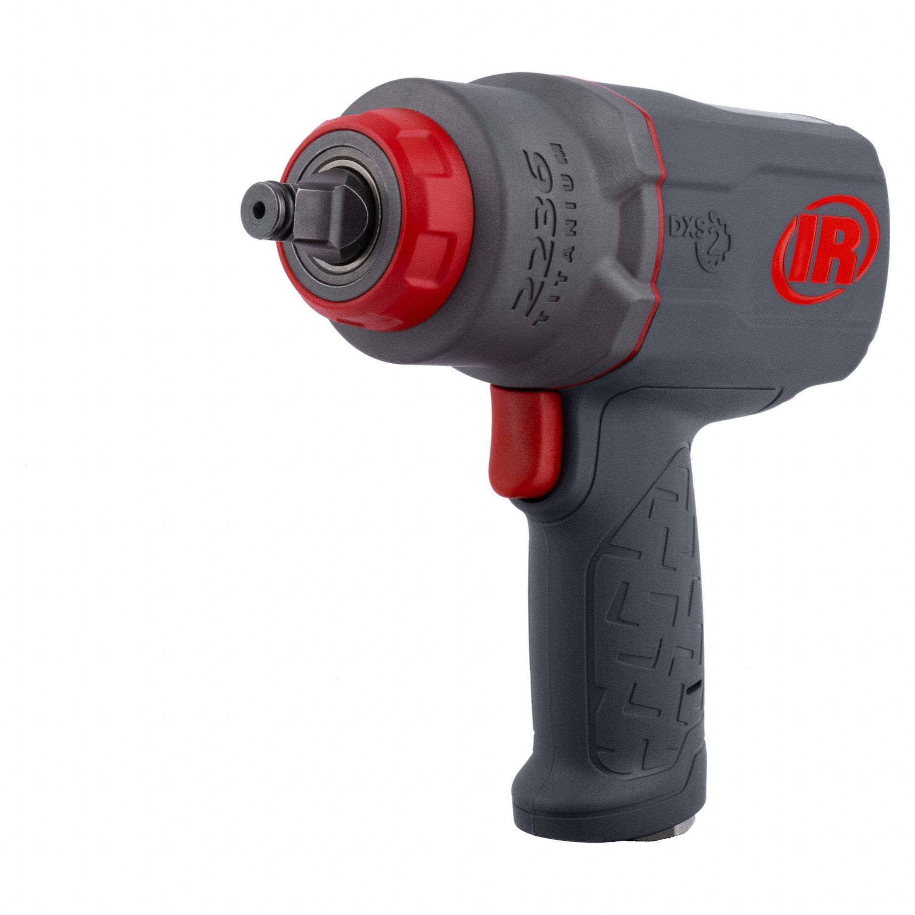 Air Impact Wrench: Full-Size, 1/2 in Drive, Pistol-Grip, 1/4 in NPT Air Inlet, Std