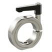 Stainless Steel Mountable One-Piece Clamping Shaft Collars