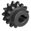 Size 40-2 Fixed-Bore Roller Chain Sprockets