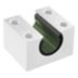 Open Low-Load & Low-Speed Pillow Block Linear Plain Bearings