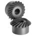 Spiral Teeth Metric Miter Gears