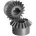 Straight Teeth Metric Miter Gears