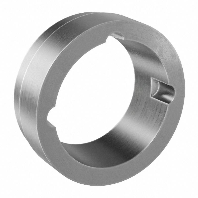Weld-On Hub: Taper Lock, For 1610 Bushing, 0.28 in Lg Less Flange, 1 in Overall Lg