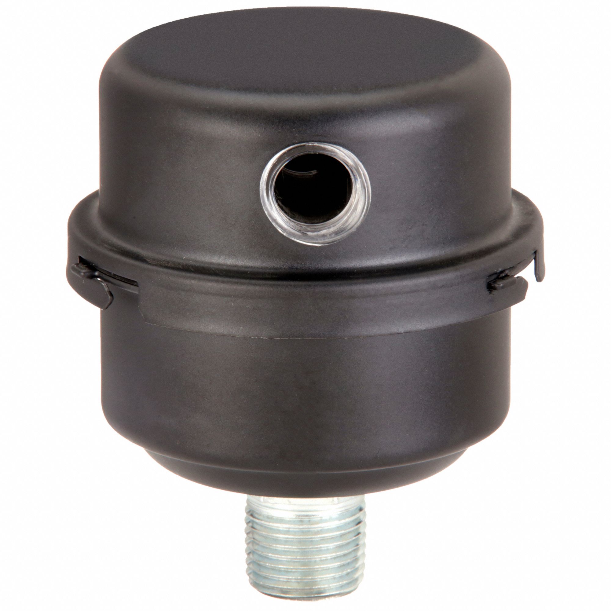 Air Compressor Silencer Muffler 32mm Intake Filter Air Pump Accessories Black 
