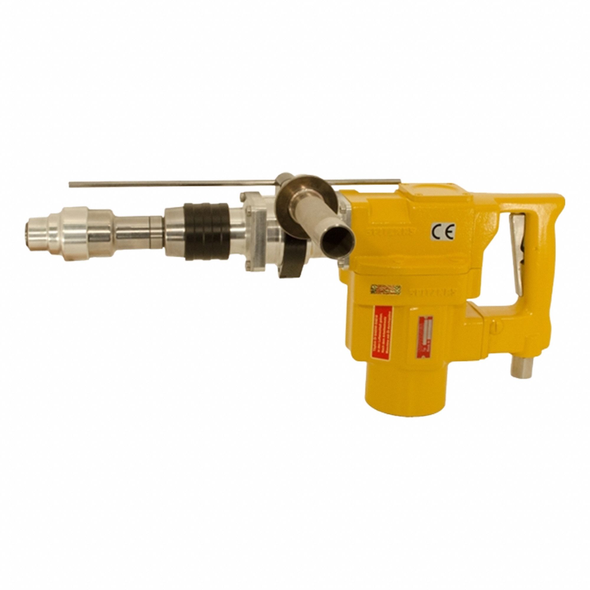 Air Rotary Hammer: 53 cfm Air Consumption, 1/2 in Female NPT, Mechanical Clutch