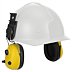 Active Noise-Suppressing Hard Hat-Mounted Earmuffs