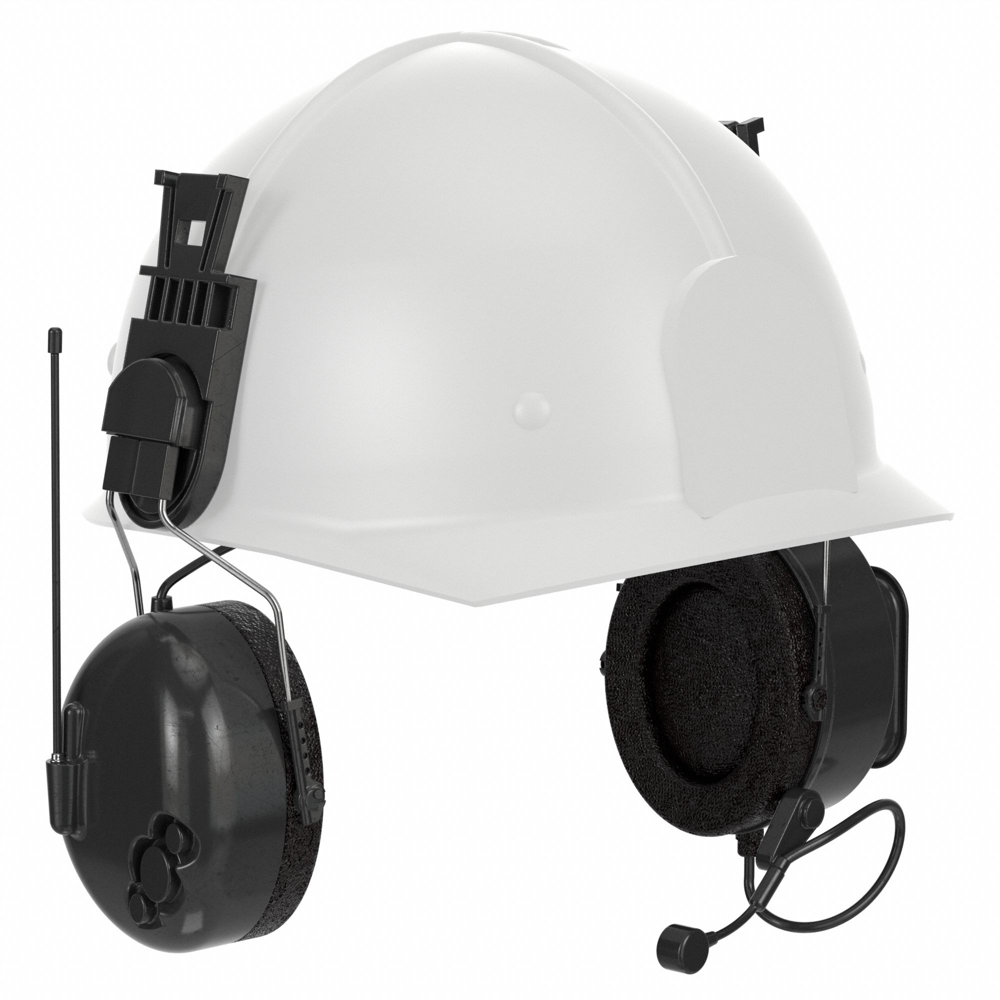 Hard Hat-Mounted Headsets for Communication