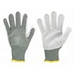 Medium-Duty Cut-Resistant Knit Gloves with Leather Palm image