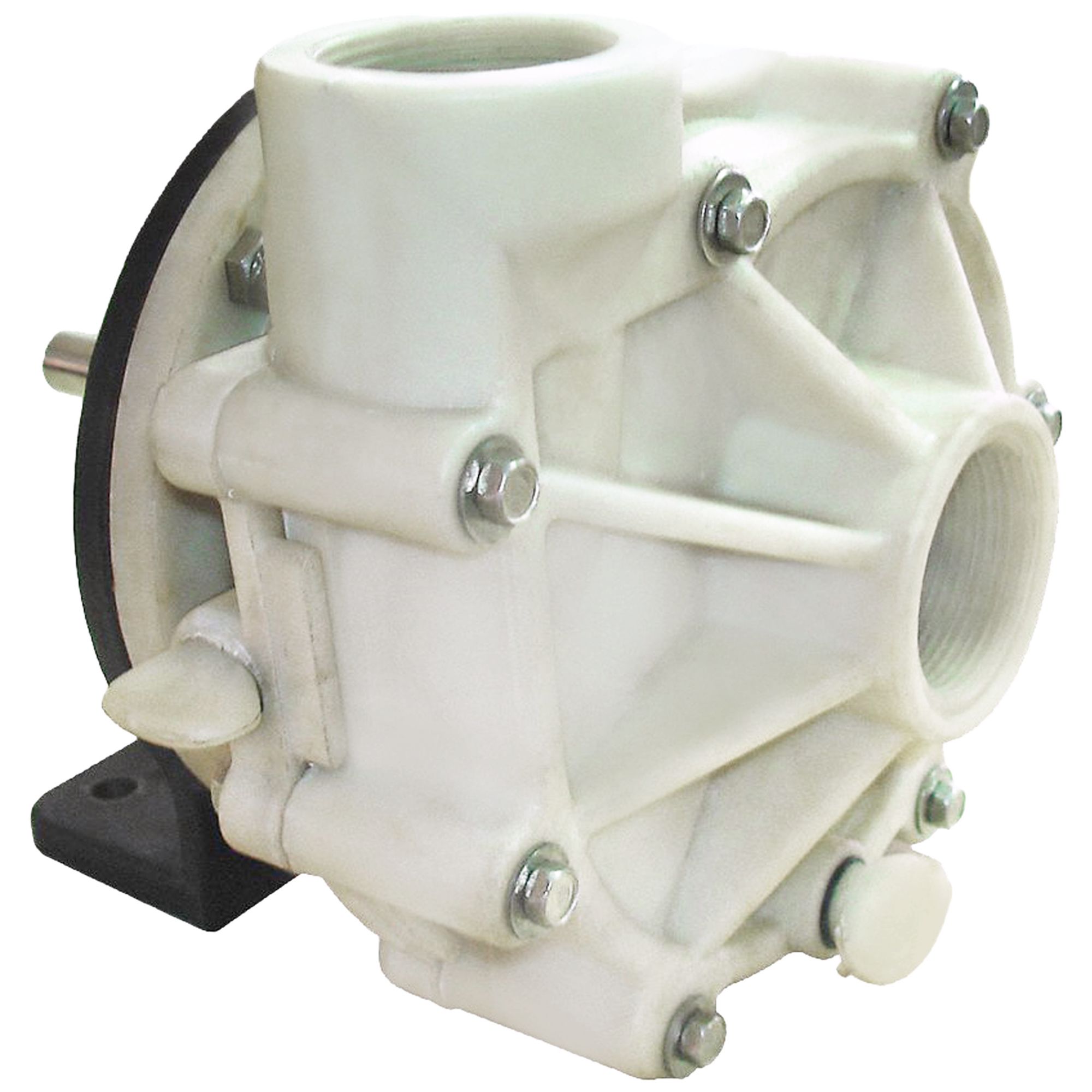 Pedestal Pump: Pedestal Pump, Polypropylene, 1 1/2 hp Sized for Horsepower, 1 1/2 in NPT, NPT