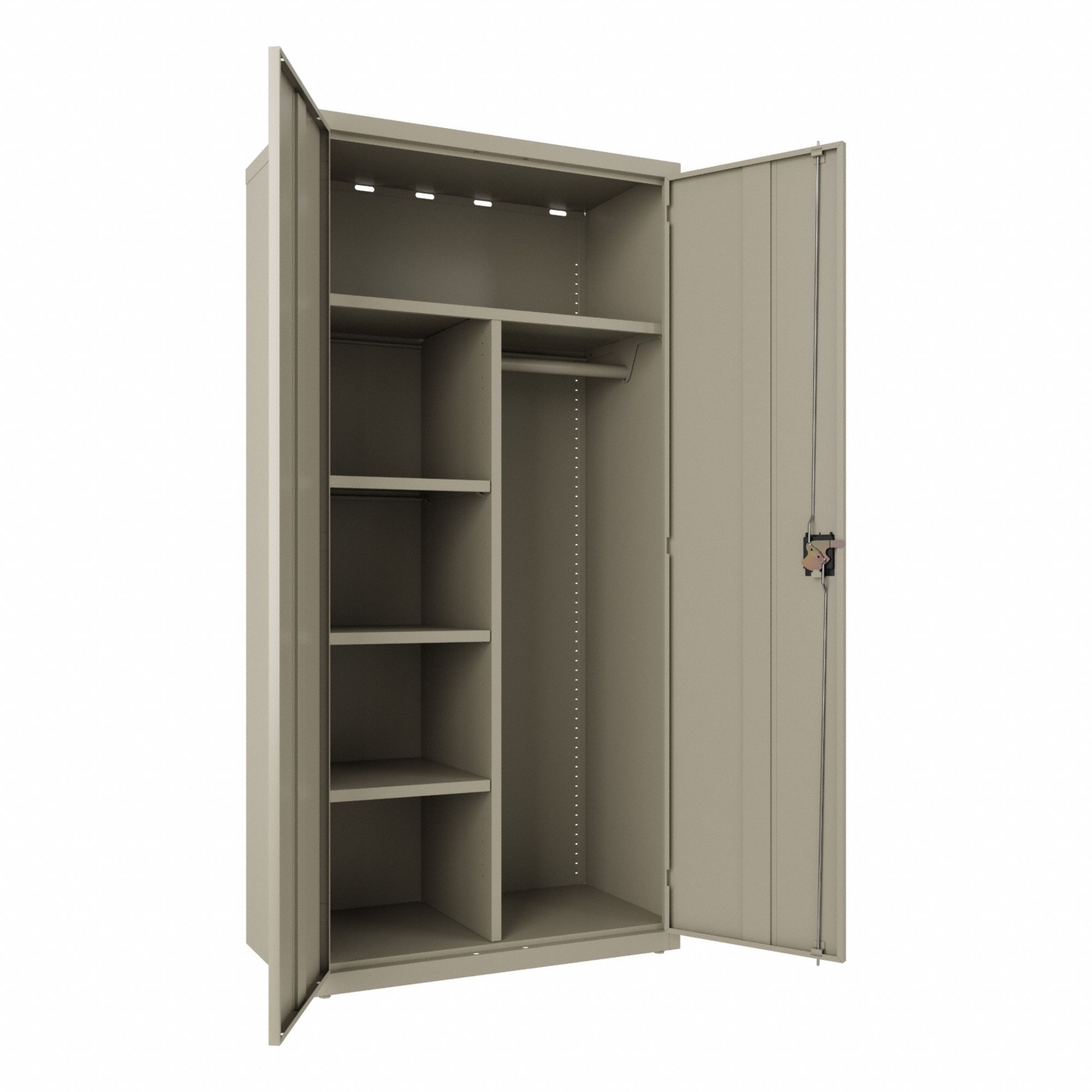 WARDROBE STORAGE CABINET,36 IN W,42 IN H