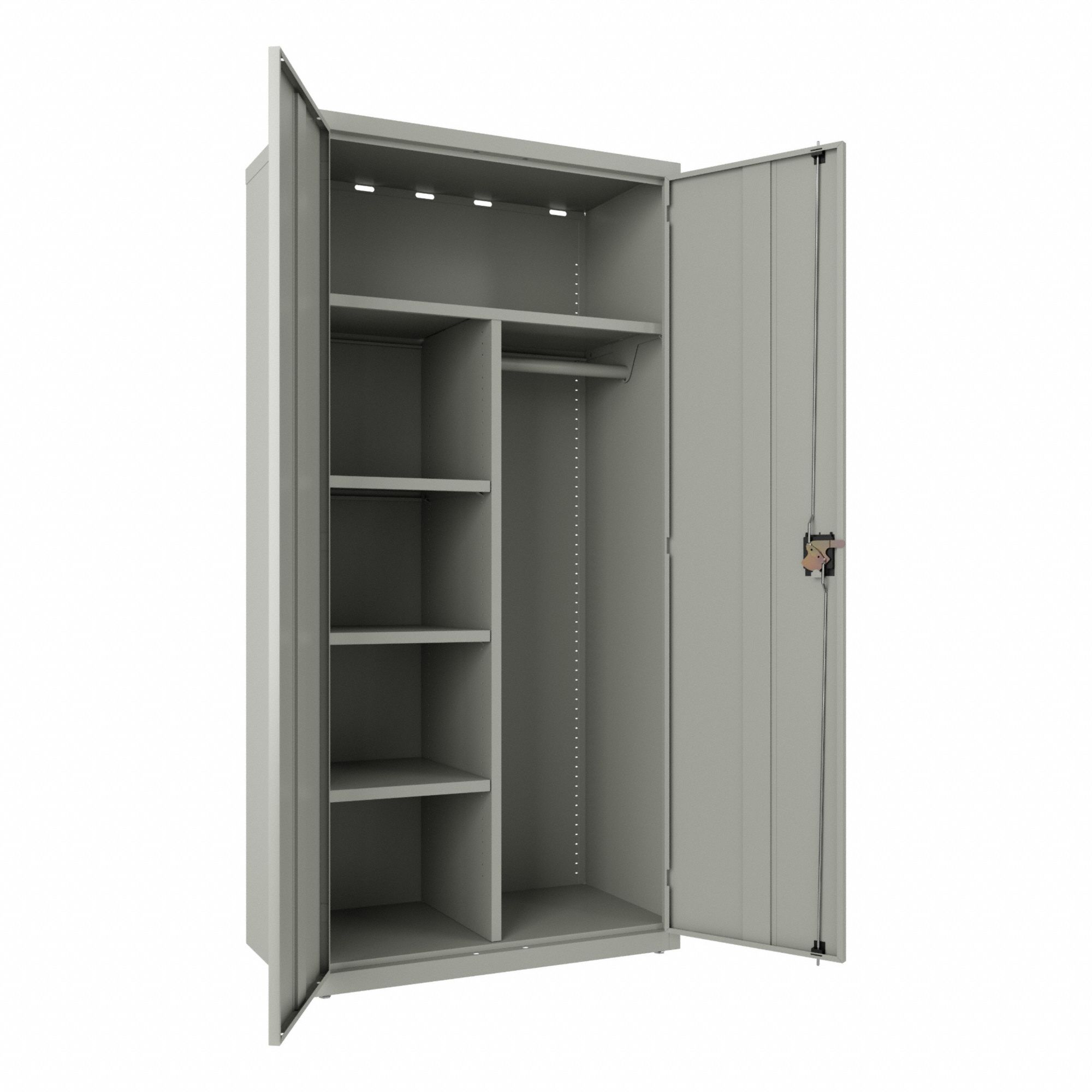 WARDROBE STORAGE CABINET,18 IN D,42 IN H