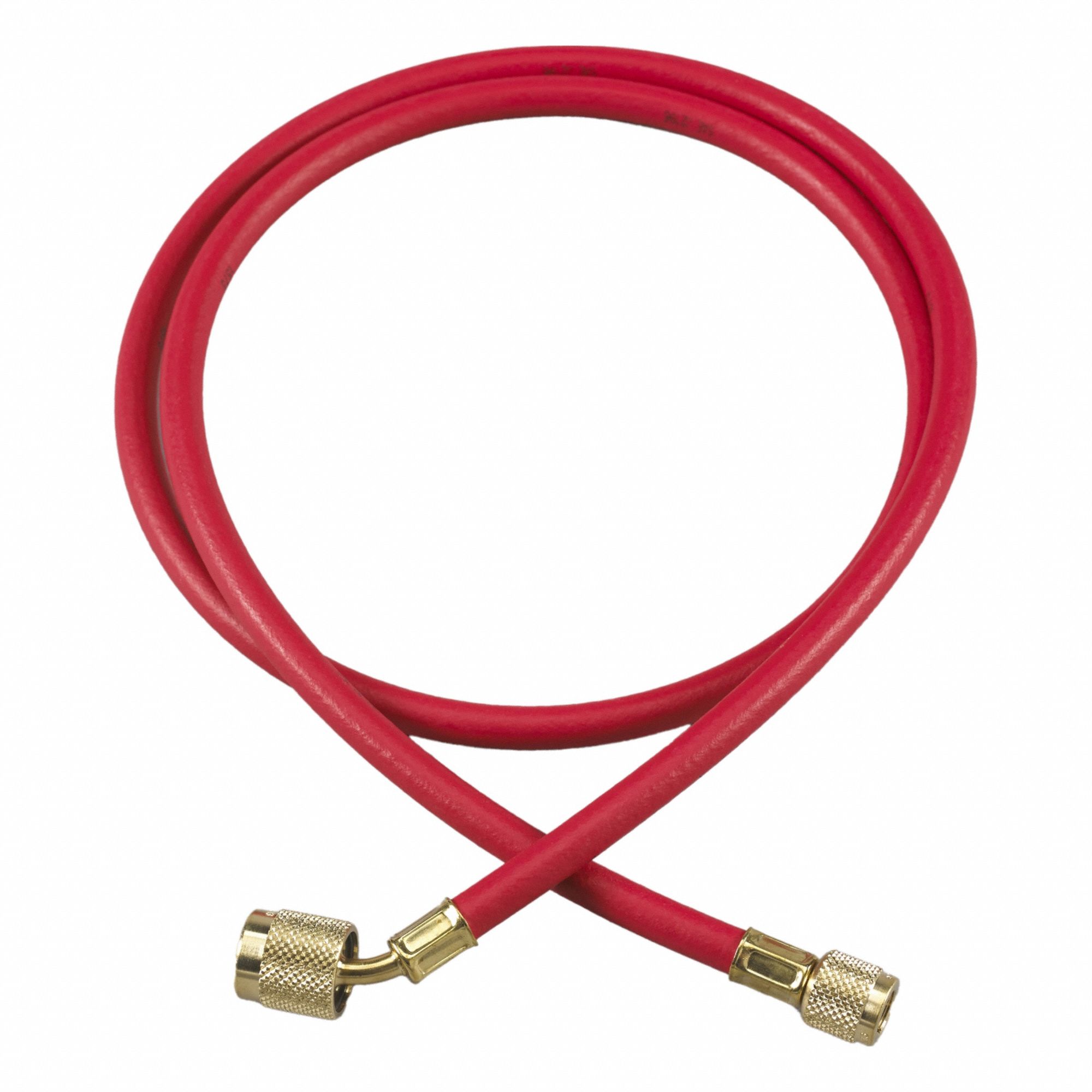 Hose: 5 ft Lg, 45° Angle, Red, Single Hose