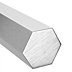 Easy-to-Machine Corrosion-Resistant 6262 Aluminum Hex Bars