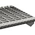 Smooth Surface Bar Grating Stair Tread
