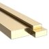 Easy-to-Machine 360 Brass Flat Bars