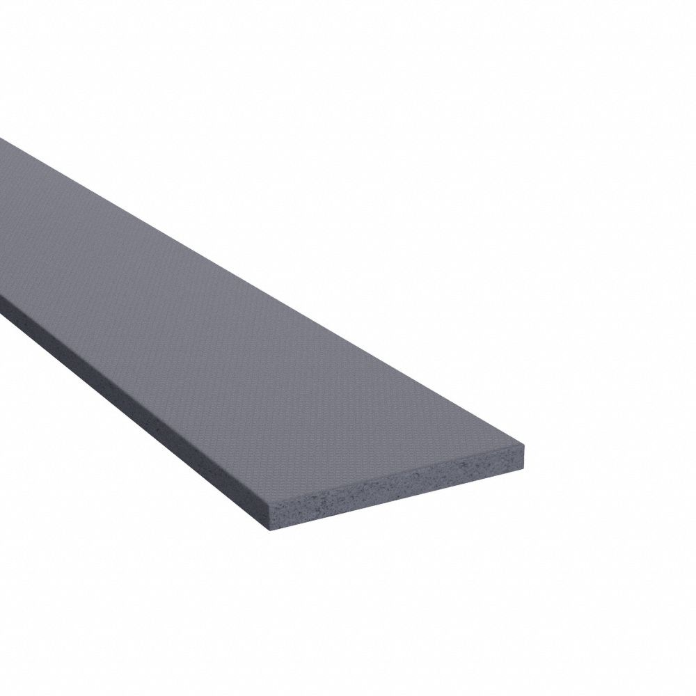 Silicone Foam with High Temp Adhesive - 1/2 Thick x 36W x 10'L