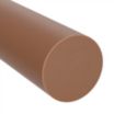 Brown Viton Rubber Cord Stock