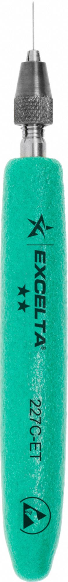 Pin Vise with Probe Brass