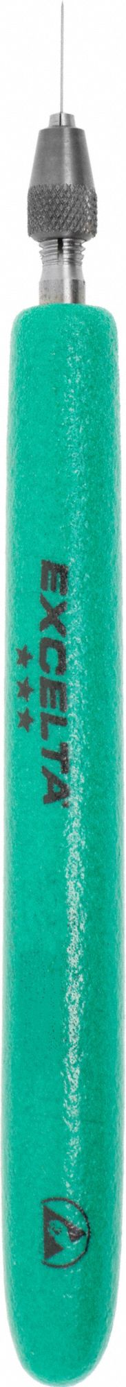 Pin Vise with Probe: Pin Vise with Probe, 0.63 mm Max Size - mm, 0 in Min Size - Inch