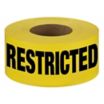 Restricted Access Messaging Barrier Tape