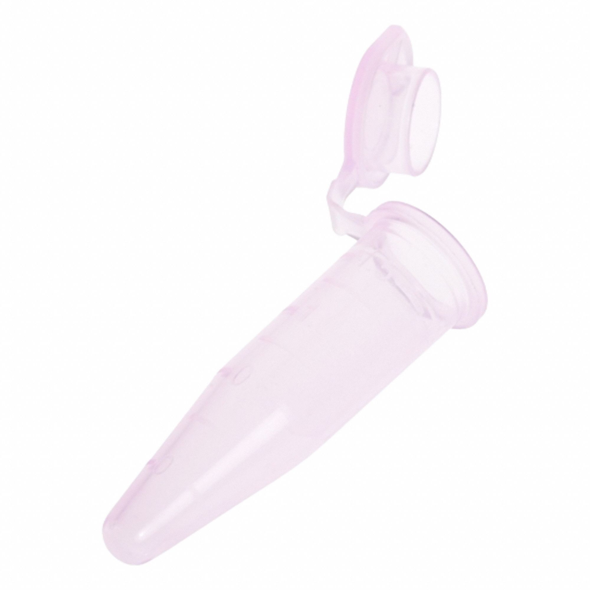APPROVED VENDOR Microcentrifuge Tube: Microcentrifuge Tube, Polypropylene, 1.5 mL Capacity - mL (MPN 229444P). Key specifications — Brand: APPROVED VENDOR; Graduated: Yes; Closure Color: Colorless; Includes: Frosted Marking Spot; Includes Closure: Yes; Body Color: Purple; Bottom Shape: Conical; Body Material: Polypropylene.