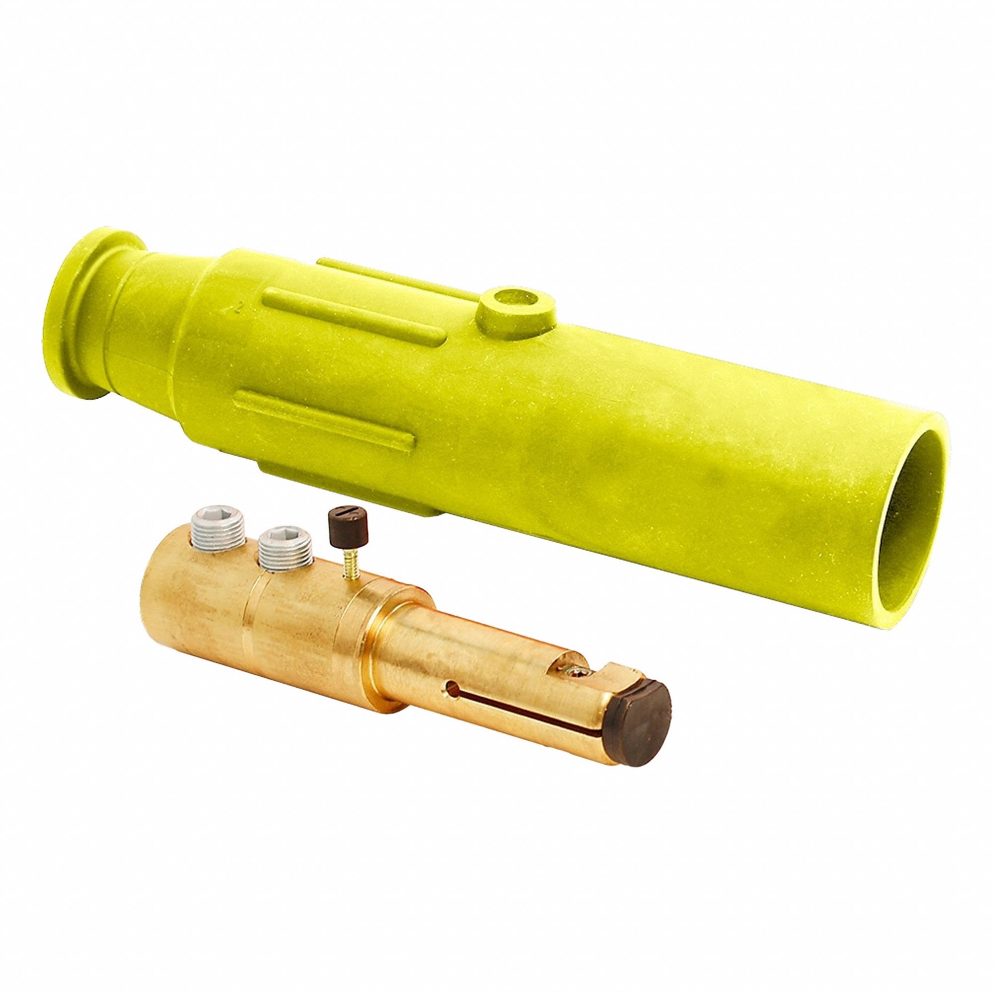 Male Plug: Male Plug, 600 A, Yellow